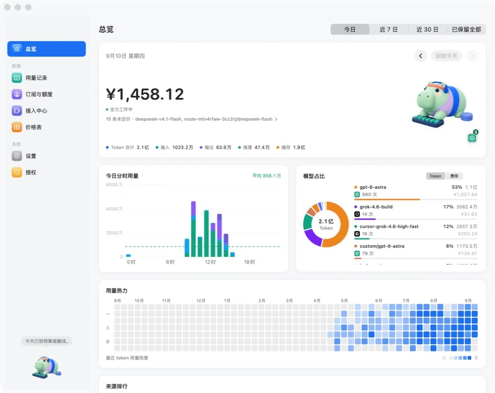 TokenTracker / 纸账